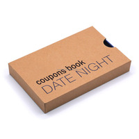 Impresión personalizada Tear Away Tear-off Ideal Date Night Libro de cupones temáticos para el Día de San Valentín