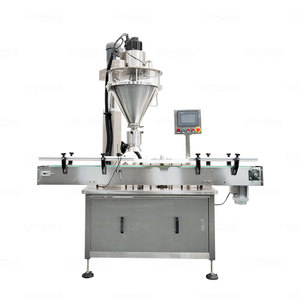 Vtops ROTARY Single Head khô bột đóng chai Máy chiết rót chất tẩy rửa bột máy đóng gói - Product Image 5