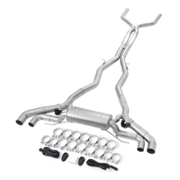 Système d'échappement pour BMW M5 M6 F90 S63 4.4T V8 2017-2023, silencieux à clapets avec commande à distance, acier inoxydable 304, tuyau d'échappement