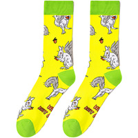 Vente en gros chaude Chaussettes pour hommes Robe jacquard Tricot en coton Design animal drôle Chaussettes décontractées pour hommes