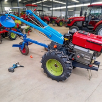 Motoculteur compact avec siège pour l'agriculture rizicole, la plantation de légumes, les vergers et les travaux de champ