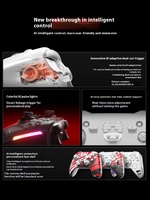 Manette de jeu sans fil 6 Beetong Kunpeng 70 AI Elite à auto-adaptation 2000Hz pour PC/Switch avec 2 joysticks capacitifs