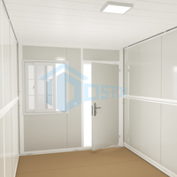 Prix compétitif Style contemporain pliable petite maison préfabriquée bon prix structure en acier conteneur maison modulaire