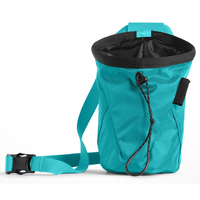ÉCHANTILLON GRATUIT De Haute Qualité Nouvelle Conception Craie Bloc Seau Sac de Support Réglable Ceinture Brosse Fente Sac de Craie D'escalade