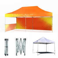 Carpa Promocional Personalizada con Impresión, de Acero, para Ferias Comerciales, Eventos al Aire Libre, Marketing y Publicidad