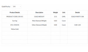 ต่างหูเพชร CVD Lab Grown Diamond Legacy Solitaire น้ำหนัก 0.415 กะรัต ชุบทอง 10K ดีไซน์หรูหรา ระยิบระยับ เหมาะเป็นของขวัญสำหรับผู้หญิง สวมใส่ได้ทุกวัน - Product Image 6