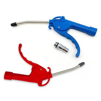 Pistolet à air comprimé ZM 1/4 pouce femelle, entrée d'air 100 mm, buse antirouille, poignée en acier, souffleur d'air comprimé, machines à air comprimé, OEM disponible