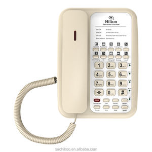 Teléfono VOIP Sachikoo ACE-8902IP de Dos Líneas y 6 Cuentas SIP para Habitaciones de Hotel con 8 Botones de Marcación Rápida y Función POE - Product Image 2