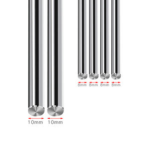 <span class=keywords><strong>Prusa</strong></span> <span class=keywords><strong>mini</strong></span> endurecido suave barras Kit 6pcs 3D impresora suave barra paquete <span class=keywords><strong>Prusa</strong></span> mm 8mm 10mm lineal del eje óptico chapado en cromo - Product Image 3