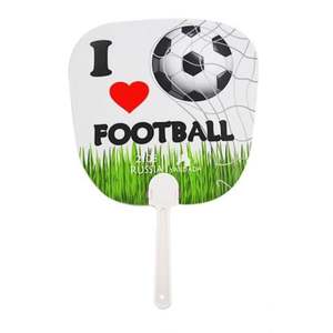 Abanico de Mano de Plástico PP con Serigrafía Personalizada - Abanico Promocional para Eventos, Clubes Deportivos, Publicidad Creativa - Product Image 5