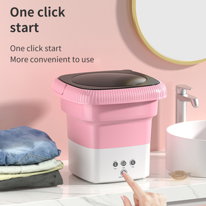 <b>Portable</b> <b>Mini</b> Automatic Chinese <b>Washing</b> <b>Machine</b> Small Household Plastic With and Manual Power Source Professional <b>Washing</b> Machin - Product Image 4