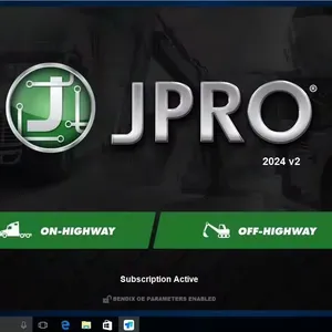 JPRO 전문 트럭 진단 소프트웨어 2024 V2
