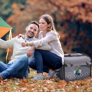 Free Sample Bird Carrier Bag Bird Travel <b>Cage</b> with Stand Lightweight Backpack for <b>Parrot</b> Portable Bird Travel Bag Pet - Product Image 6