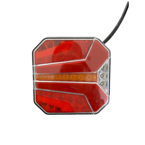 Feu Stop Carré Néon HAMBURGER <span class=keywords><strong>6</strong></span> Fonctions <span class=keywords><strong>Clignotant</strong></span> Dynamique 24 <span class=keywords><strong>Volts</strong></span> - Product Image 4