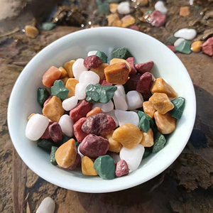 Puces <span class=keywords><strong>de</strong></span> pierre <span class=keywords><strong>de</strong></span> rivière lavées naturelles écologiques pour la voie <span class=keywords><strong>de</strong></span> jardin et l'artisanat d'art <span class=keywords><strong>de</strong></span> bricolage - Product Image 3