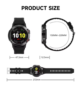 Montre connectée sportive EDS T35, modes multisports, enregistrement des exercices, appels BT, assistant vocal, <span class=keywords><strong>sport</strong></span>, fréquence cardiaque en temps réel - Product Image 6