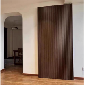 Lá đơn treo trượt vô hình Cửa Kit Hidden hracks lưới tản nhiệt bằng gỗ thiết kế trackless nổi trượt ma cửa - Product Image 6