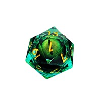 Dés en résine Longyan DND mobiles, Dragon et Cthulhu, version américaine en stock, vente en gros, jeu de rôle de société COC