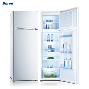 Refrigerador Congelador Eléctrico Económico <span class=keywords><strong>de</strong></span> 225L, Comercial, para Hotel y Hogar, Eficiente Energéticamente, <span class=keywords><strong>de</strong></span> Doble Puerta Superior, Modelo DDT-225U - Product Image 4