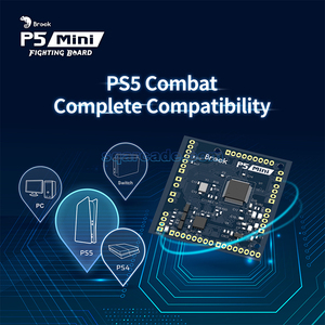 Mini Controlador Arcade sin Palanca Fighting Board Mini Hitbox con Codificador P5 para PS5 (Juegos de Lucha) / <span class=keywords><strong>PS4</strong></span> / <span class=keywords><strong>PS3</strong></span> / Switch / PC - Product Image 6