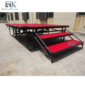 Plataforma Móvil para Conferencias con Ruedas, Plataforma Resistente para Eventos en Venta - Product Image 5