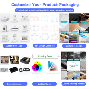 Mùa Thu Trong Màu Sắc Thiết Kế Mới Gấp Hộp Hoa Vuông Cho Tươi Hoa Chai Cơ Sở Hộp - Product Image 5