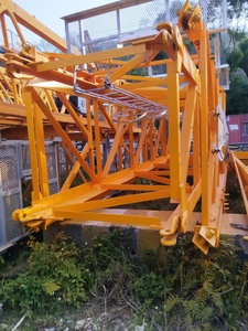 رافعة برجية مستعملة طراز MC120B-6 لعام 2014، سعة 6 طن، مثبتة على الجدار، ارتفاع 60 متر، موديل L46A1، محرك وصندوق تروس - Product Image 4