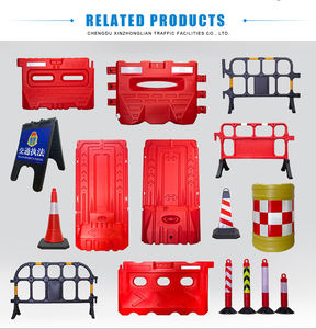 सड़क मोबाइल रेलिंग प्लास्टिक बाड़ सड़क सुरक्षा अवरोध - Product Image 4