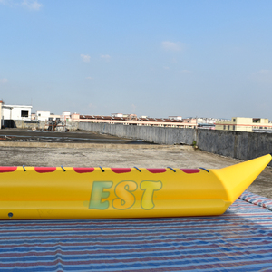 Jeux gonflables de sport aquatique de vente chaude <span class=keywords><strong>bateau</strong></span> banane flottant <span class=keywords><strong>bateau</strong></span> banane gonflable 6 <span class=keywords><strong>places</strong></span> à vendre - Product Image 5