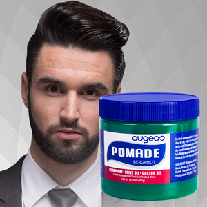 Productos para el Cabello con Aceite de Oliva Herbal Orgánico, Pomada de Fijación Fuerte para Hombres - Product Image 1