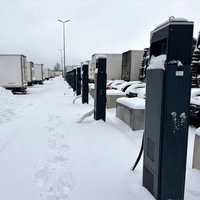 Système de charge DC divisé INJET MEGA 480kW-1920kW à refroidissement liquide, chargeur commercial CE avec double interface CCS2 150-1000VDC EVSE, Nouveau