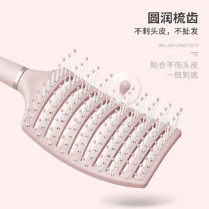 หวีซี่กว้างขนาดใหญ่ ทำจากพลาสติก ใช้ในบ้าน สำหรับผมหนา - Product Image 2