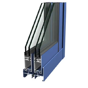 Trực tiếp nhà máy tùy chỉnh nhôm đùn Cửa Sổ Khung hồ sơ trong màu sắc Anodized - Product Image 6