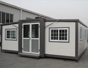 新设计快速组装现代预制移动折叠房子