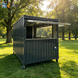 Customized Coffee Shop With Modern Exterior Design Portable Structure Container Cafe - Product Image 2