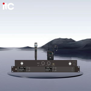 Bright condenser micro cầm tay UHF Micro không dây micro cầm tay không dây cho cuộc phỏng vấn - Product Image 1