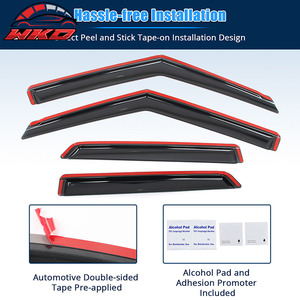 แผ่นบังแดดกันฝนสำหรับรถเชฟโรเลต เทรลเบลเซอร์ ปี 21-26 แบบติดเทป - Product Image 4
