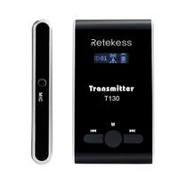 Transmetteur sans fil portable pour système de guide touristique Traduction simultanée Réunion Église Retevis T130