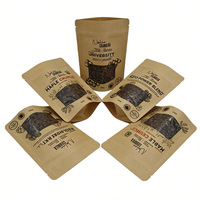Sacs à café personnalisés avec logo, fond plat, en plastique, pour poudre de café, sacs à café blancs, fond plat, refermables, sacs à grains de café personnalisés