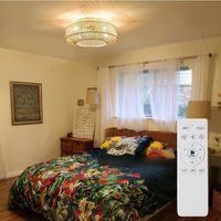 Lampe de plafond à montage en surface, style industriel nordique et américain, en corde de jute et corde de papier, best-seller transfrontalier rétro