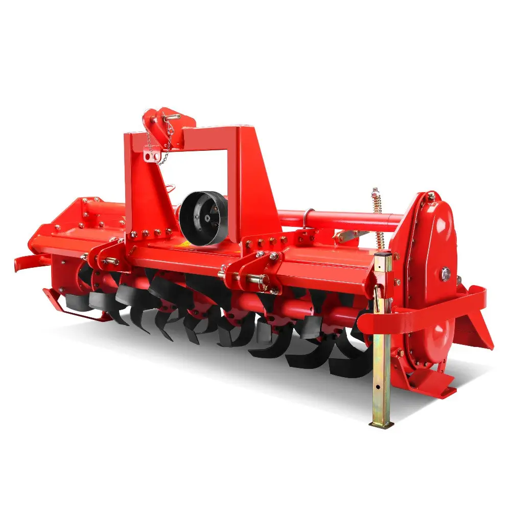 Landbouw Landbouw Helmstok Rotorcultivator 3 Punt Tractor Rotovator Leverancier Voor Verkoop