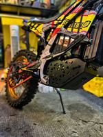 Protector de Chasis Inferior Reforzado de Acero Inoxidable de 3 mm para Motocicleta Eléctrica Ultra Bee, Placa Protectora MIANA 1