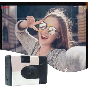 Cámara de Fotos <span class=keywords><strong>Desechable</strong></span> para Niños con Obturadores Rápidos, Divertida, Fácil de Usar, Económica, Retro, para Regalos - Product Image 4