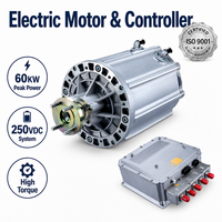 Kit de Conversión Eléctrica de Potencia Nominal de 60kw/120kw en Oferta, Controlador de Motores Eléctricos para Camiones Ligeros