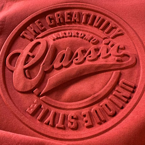 FLOWORA OEM T-shirt Homme en Coton à Col Rond avec Logo 3D Réfléchissant, Impression à l'Écran et Gaufrage, 280GSM, Logo Personnalisé, Design de Mode - Product Image 4