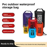 Sac à dos multifonctionnel étanche en PVC Ocean Pack, style randonnée, capacité 2000, best-seller transfrontalier