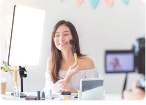 Lumière vidéo LED professionnelle PL-48 pour vlog, TikTok, <span class=keywords><strong>YouTube</strong></span>, salon - Product Image 6