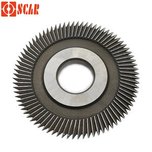 Máquina cortadora de acero de alta velocidad Cuchillas Máquina cortadora de precisión Hojas de sierra Dientes de corte de llaves Herramientas de cerrajería - Product Image 2