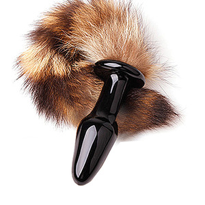 Tapón anal de cola de buey para pareja <span class=keywords><strong>gay</strong></span>, Juguetes sexuales para hombres y adultos, tapón anal de cola de zorro - Product Image 3