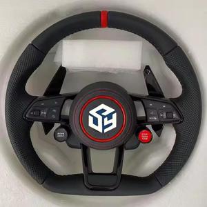 Volante Deportivo de Fibra de Carbono Mejorado con Levas de Cambio para Volkswagen Golf 2019 2020 2021 2022 <span class=keywords><strong>2023</strong></span> 2024 - Product Image 5